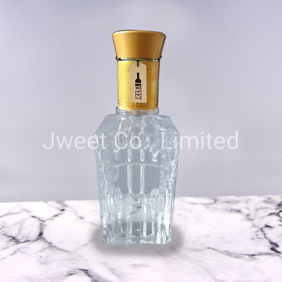 Customized Unique Luxury Liquor Glass Bottle