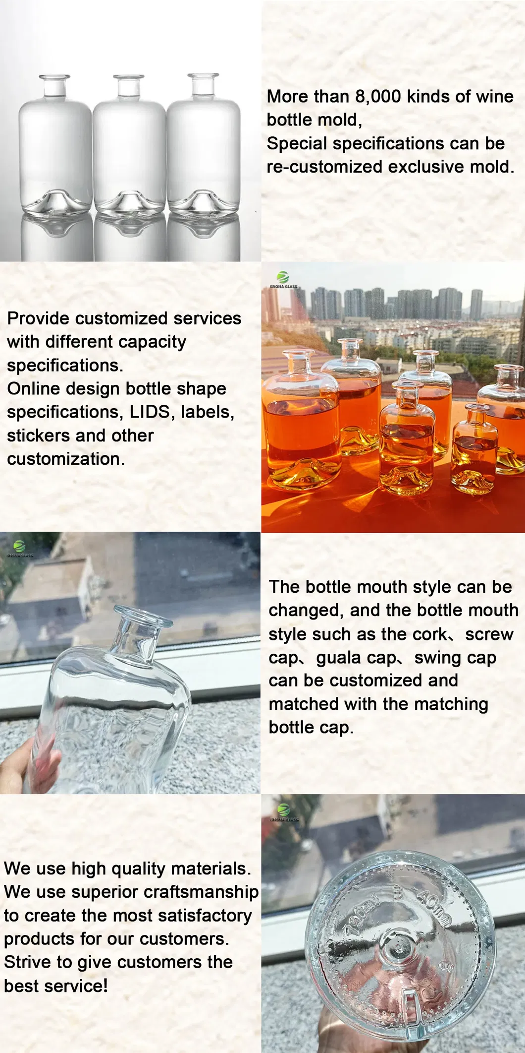 Detailed Glass Bottle