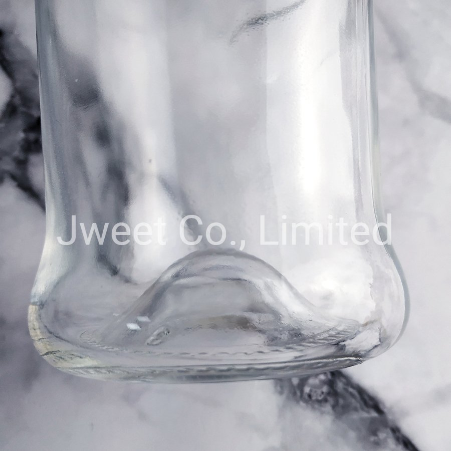 Customized Unique Embossed Super Flint Whisky Glass Bottle 750ml