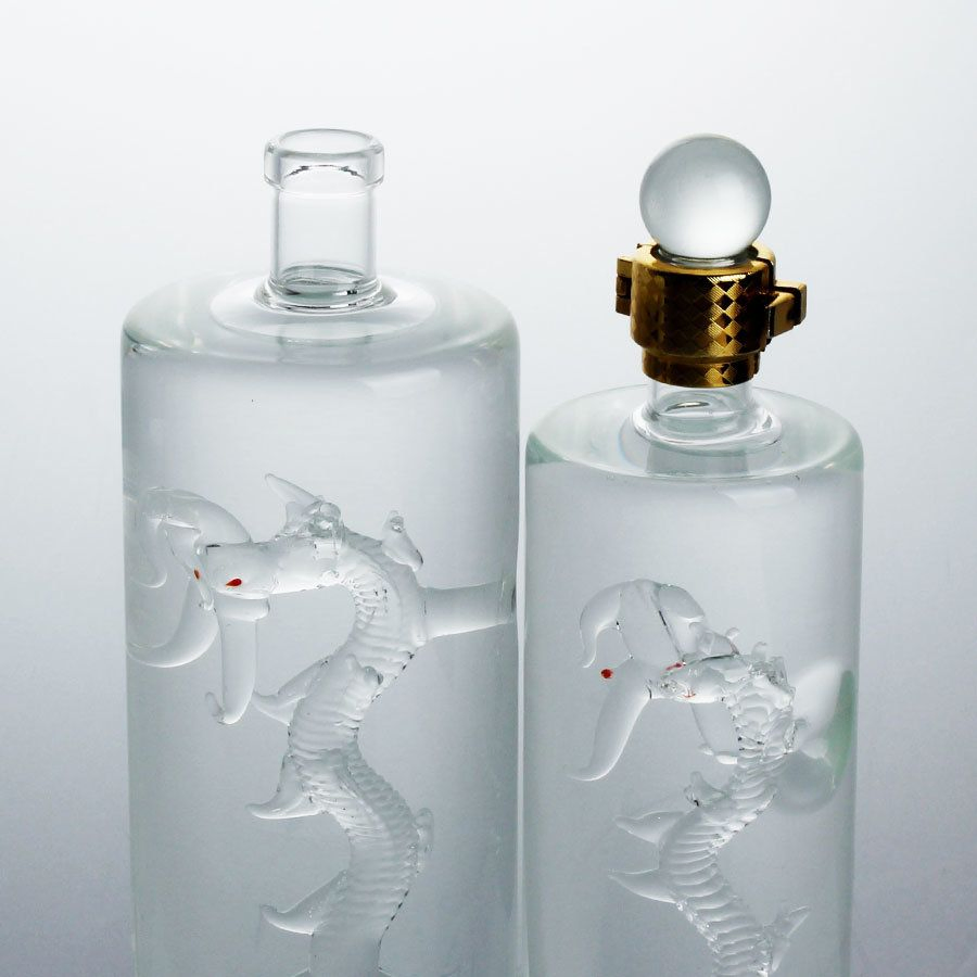 Mini Glass Flask Liquor Bottles