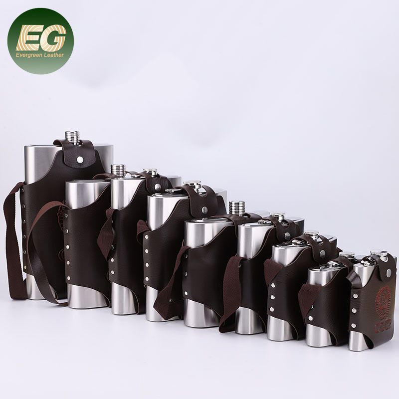 Ea346 Sell Designer Liquor Cover Organizer Bulk Empty Luxury Wine Bag Stainless Steel Beer Bottles Holder Metal Water Bottle