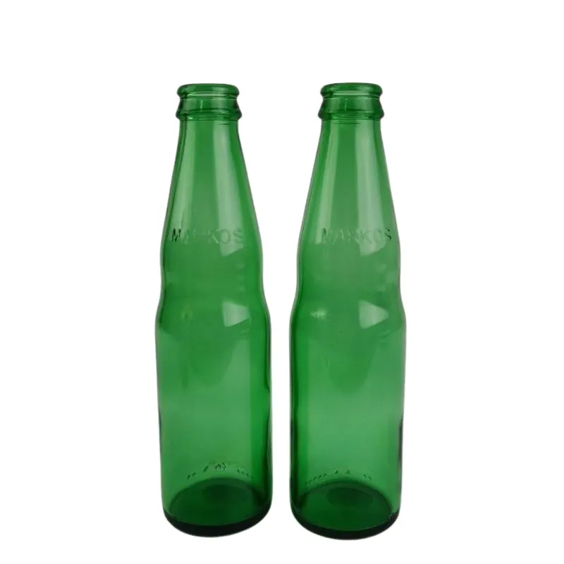 Customized 200ml emerald green bottle