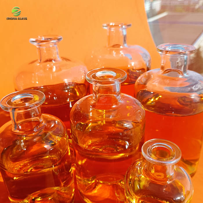 Premium Clear Glass Spirit Bottle Multi-Capacity Bulk Packaging Supplies