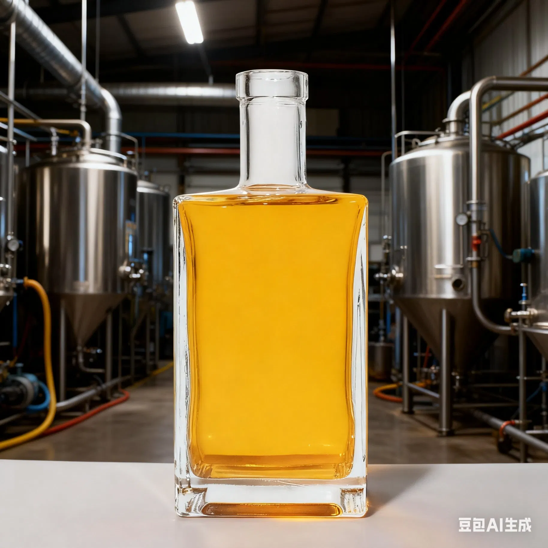 Wholesale Glossy Matte Finish 750ml 1000ml Glass Bottles Screw Cap Screen Printed Liquor Wine Vodka Tequila