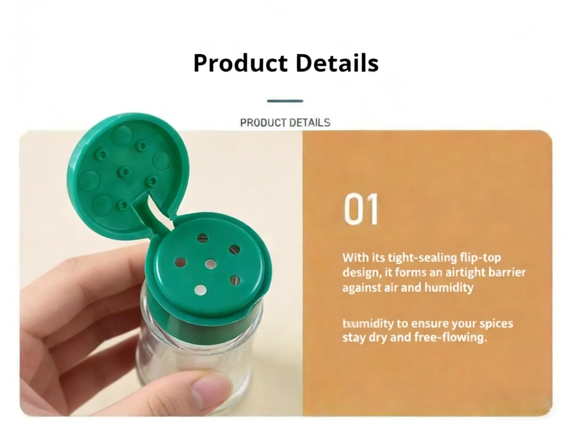 Refillable Spice Jar