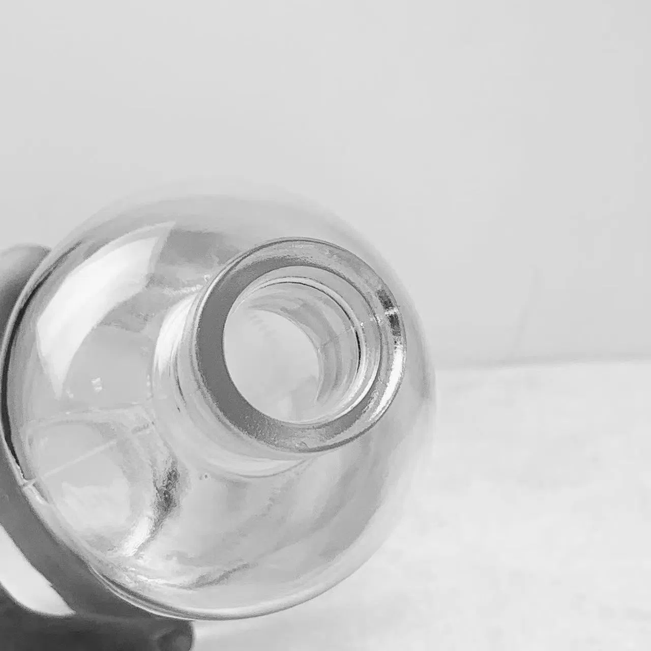 Mezal Glass Bottle 750ml Short Neck with Cork Stoppers