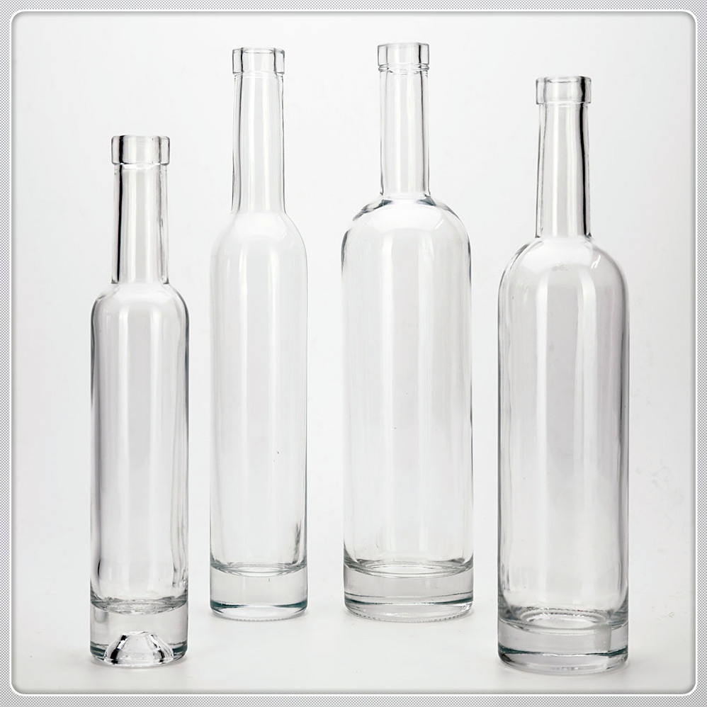 Premium Large Vodka Bottle with Frosted Glass Finish and Secure Screw Cap