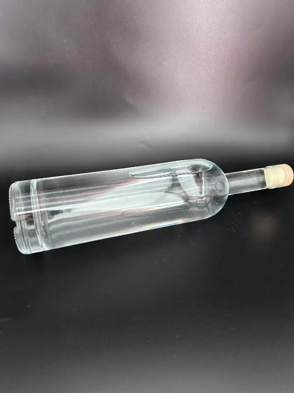 700ml 750ml 1000ml High Flint Fancy Vintage Empty Tequila Spirit Glass Bottles