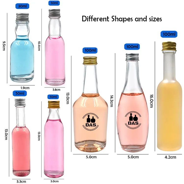 Glass Liquor Bottle View 5