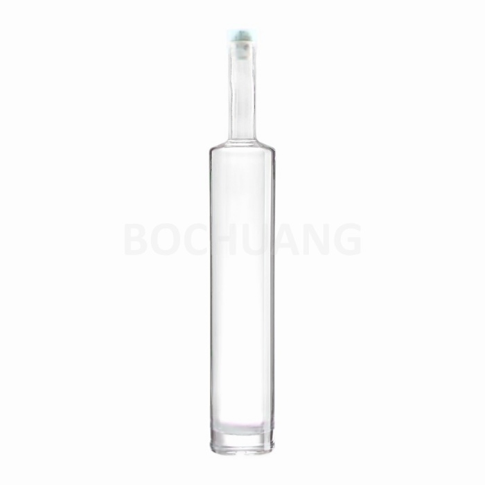 Tall Neck 700ml 750ml Glass Liquor Spirit Bottles for Whiskey Brandy Vodka Gin Rum