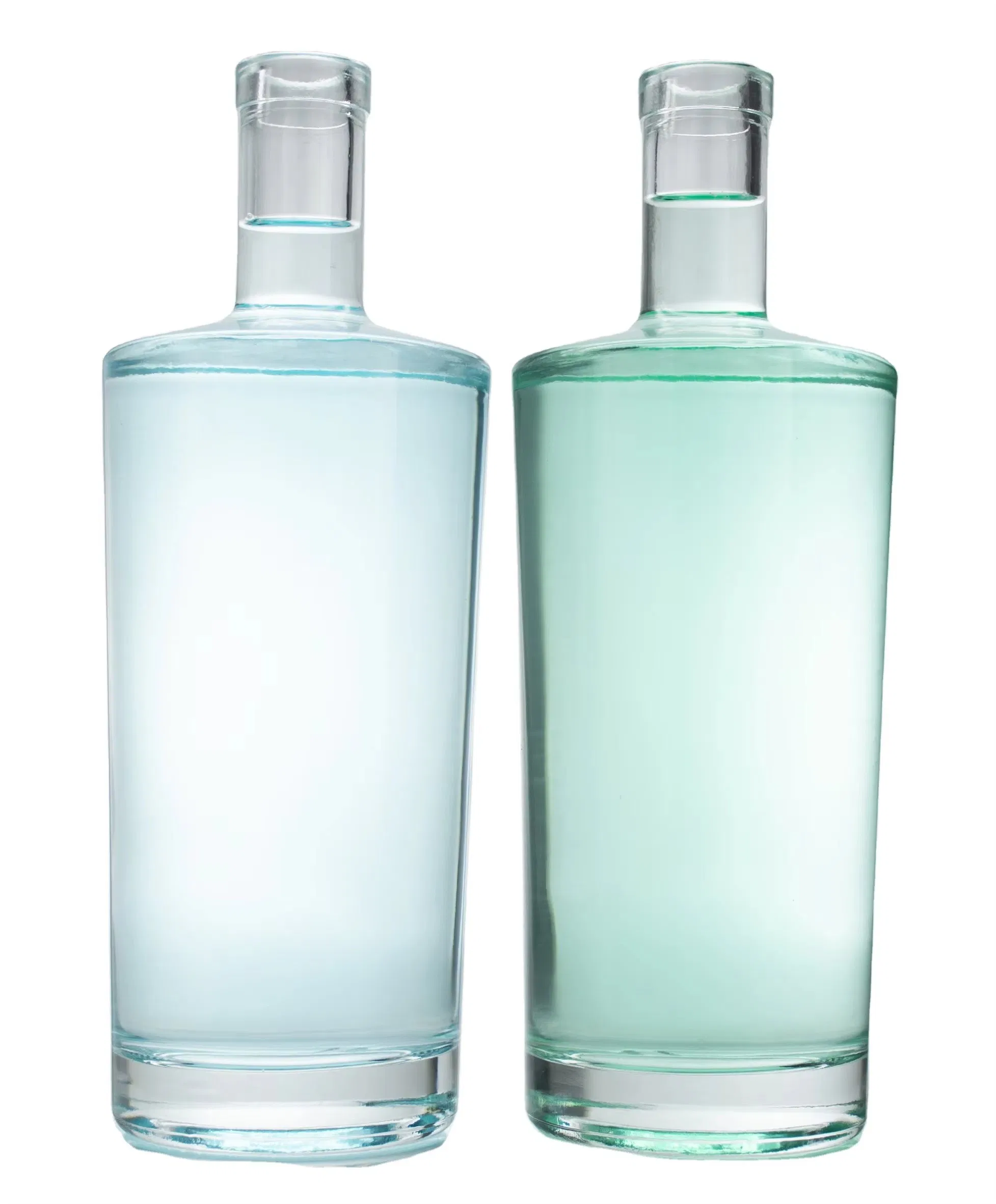 High Quality 1 Liter Extra Flint Glass Bottles for Whisky Rum Liquor Tequila Gin