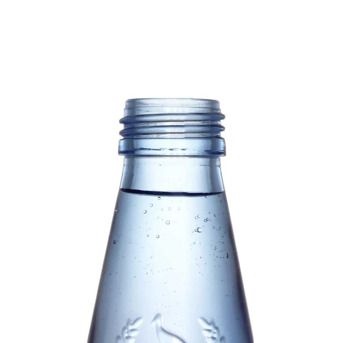 Customized 350ml 750ml Colored Glass Mineral Water Sparkling Water Bottle Soda Juice Beverage Bottle with Cap