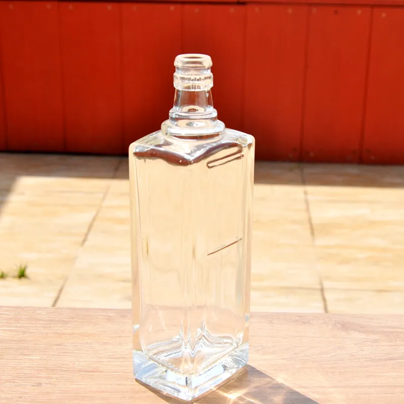 Clear Glass Bottle Packaging