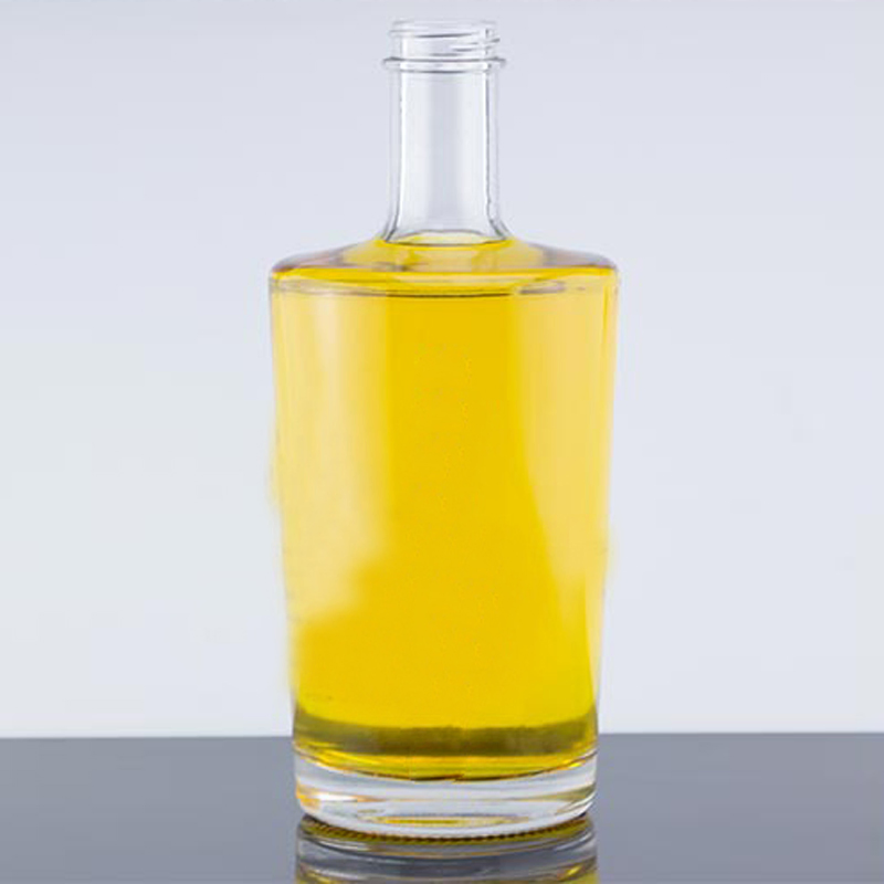 Hot Sell Decal Embossed Clear 50cl 70cl 1000ml Wine Bottles Liquor for Whisky Glass Bottles