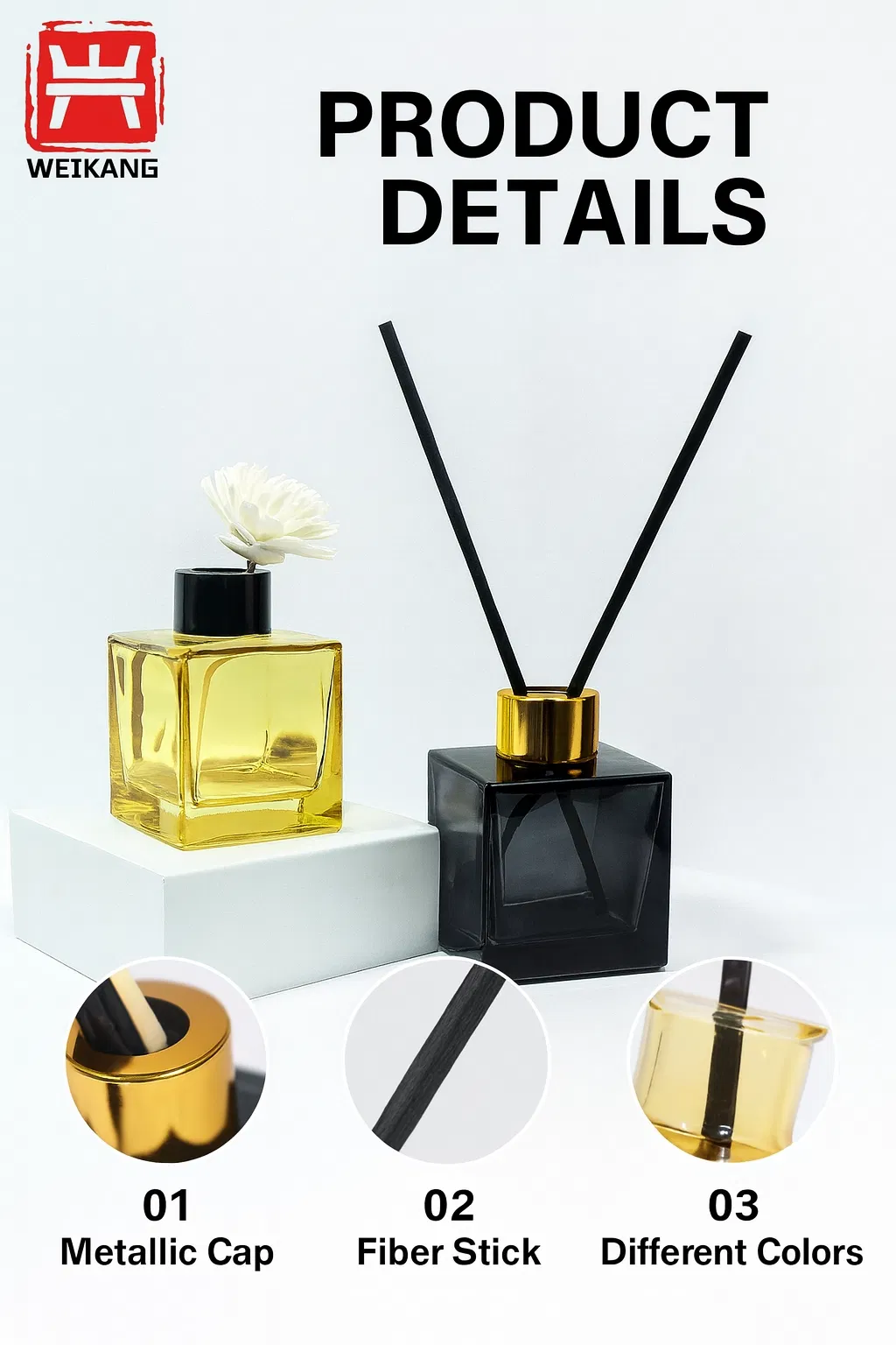 Reed Diffuser Bottle Detail 3