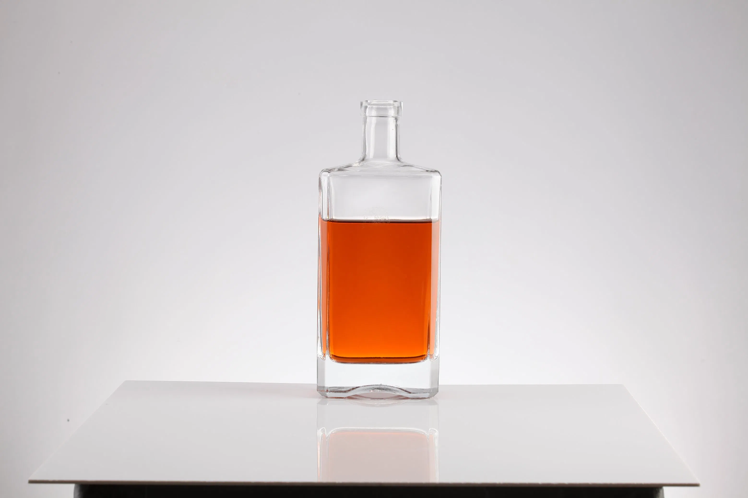 Empty Brandy Clear Wine Rum Gin Spirits Vodka 500ml 750ml Glass Bottle