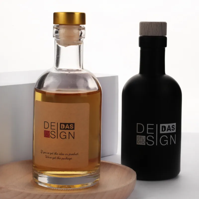 Nordic Glass Liquor Bottle 5