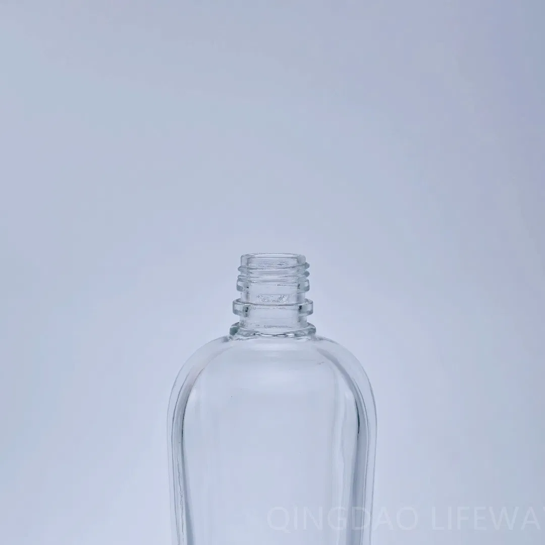 750ml Round Shoulder and Short Neck Vodka Brandy Whisky Tequila Bottle with Screw Cap