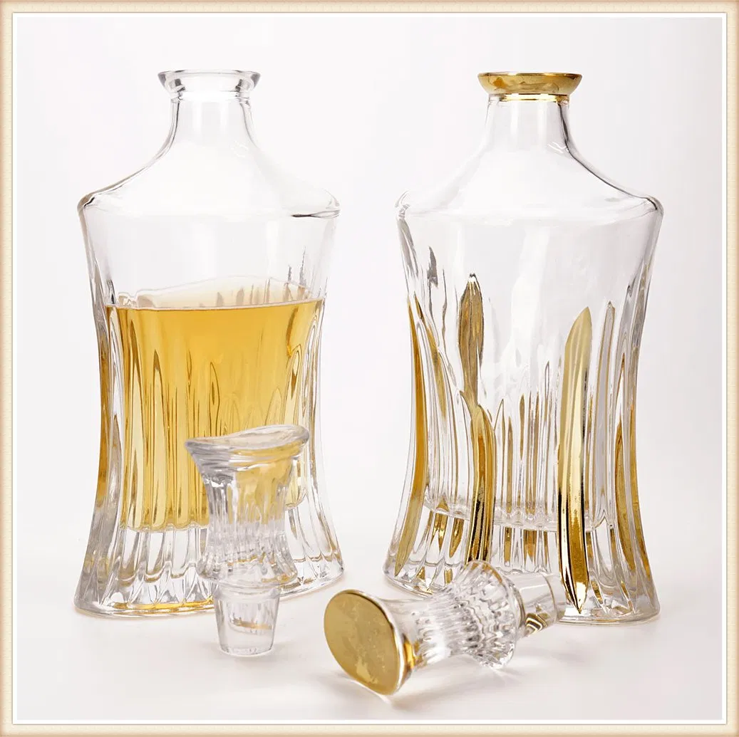 750ml Heavy Duty Glass Spirit Bottle with Secure Screw Cap and Frost Finish