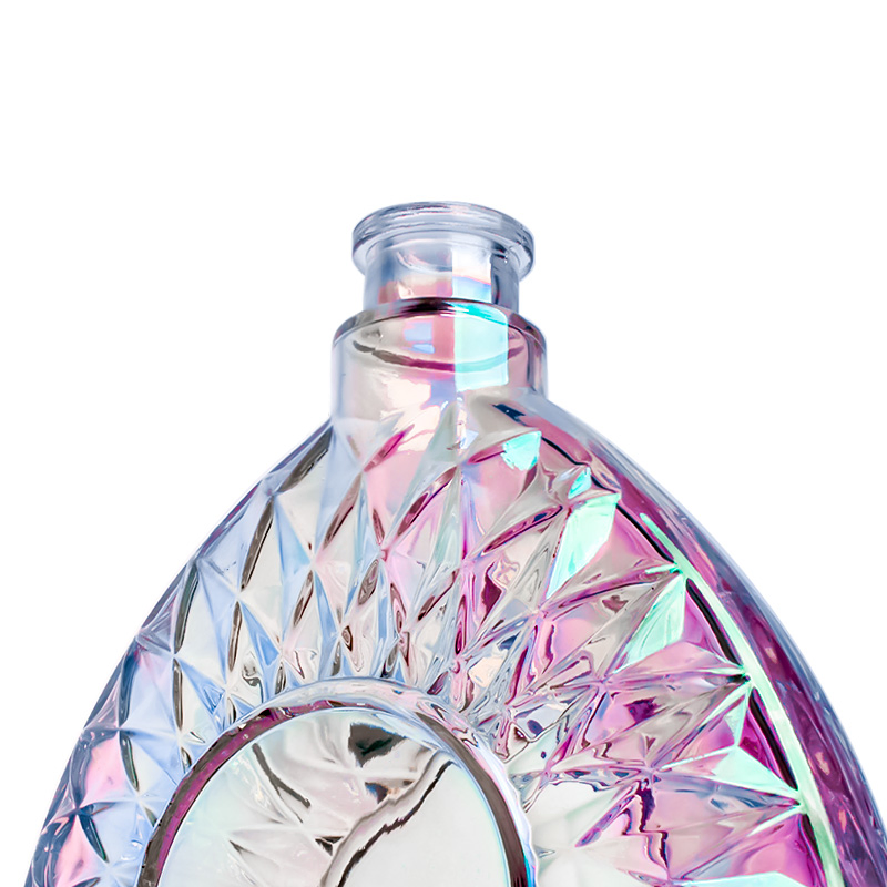 Cuatomized Logo 750ml Spirits Glass Bottle with Cork Finish