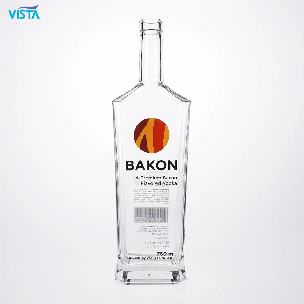 750ml High Flint Glass Bottle