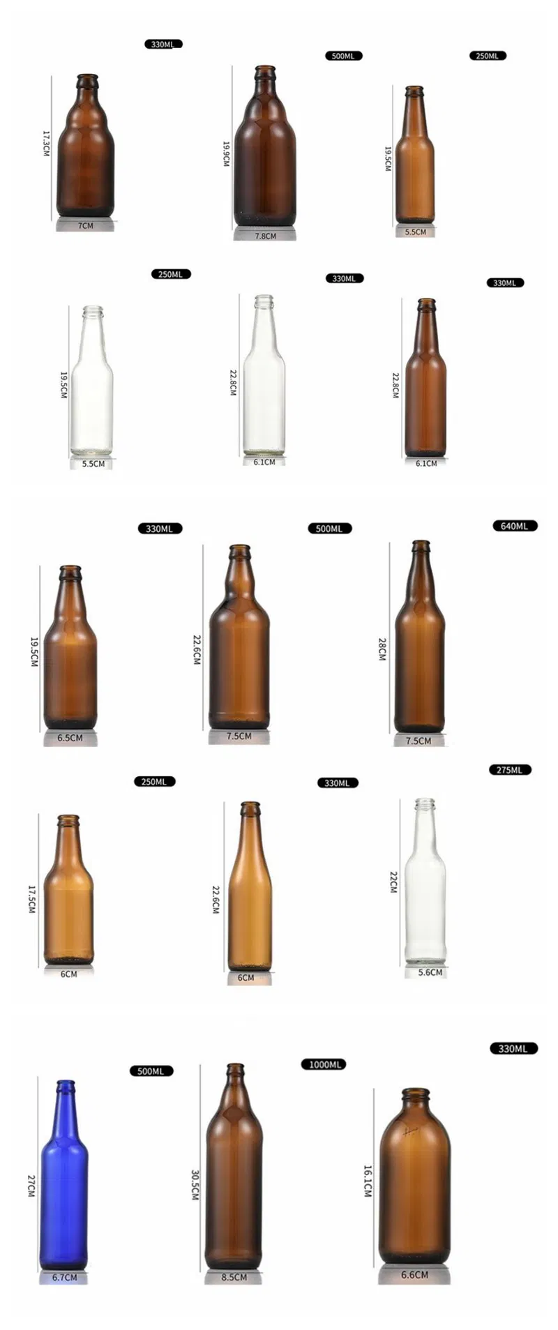 Glass Bottle Variety