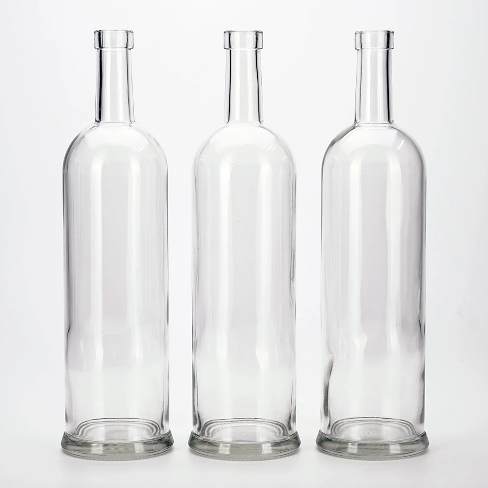 250ml 375ml 500ml 750ml 25cl 50cl 75cl High Flint Luxury Vodka Spirit Liquor Rum Tequila Brandy Whisky Wine Glass Bottle Screw Cap Cork Cap Gold Decal Printing