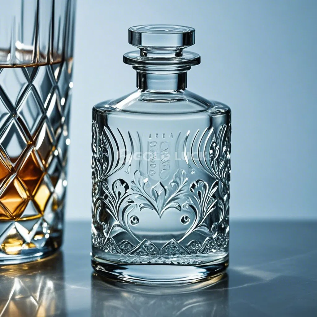 Factory Wholesale 100 Ml 150 Ml 200 Ml Mini Juice Wine Spirit Liquor Glass Bottle