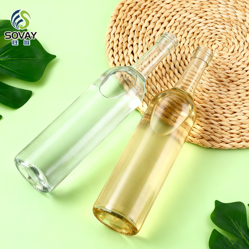 Wholesale 750ml Empty Shape Glass Wine Bottle Custom Wine Bottle