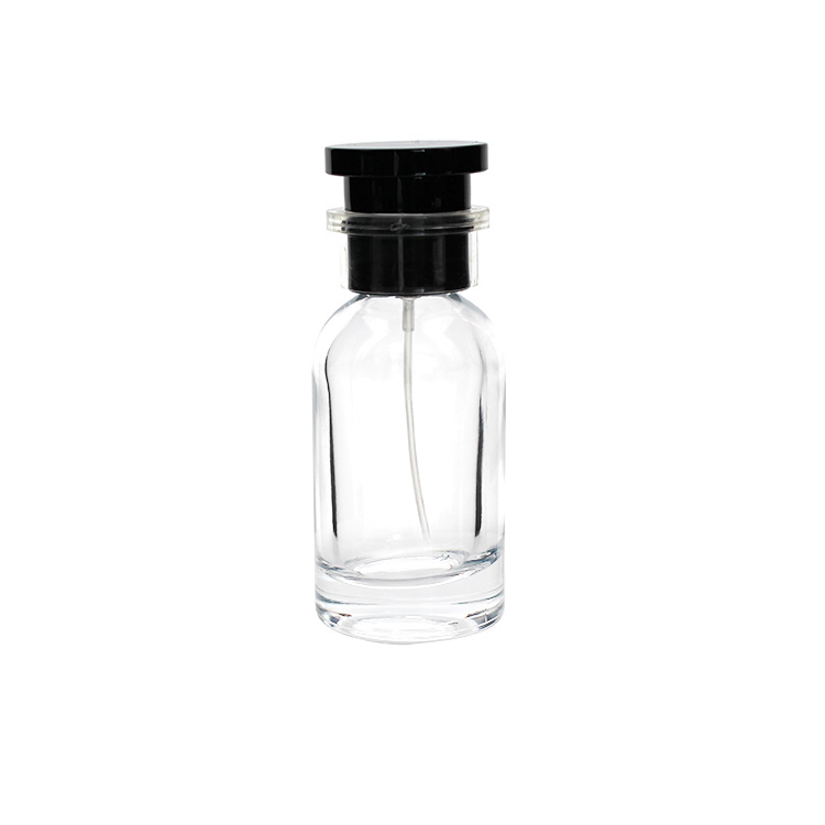 Thick Base Empty Glass Perfume Bottle with Lids OEM ODM