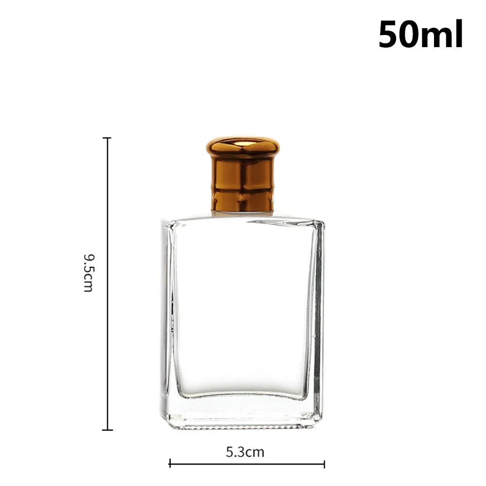 50ml 100ml Mini Liquor Bottles Empty Glass Alcohol Shot Bottles Spirit Liquor Bottle