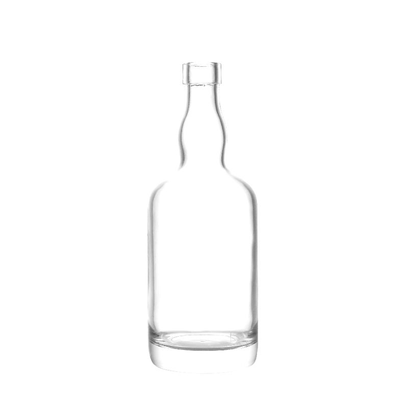 Super Flint Empty Whiskey Rum Gin Tequila Vodka Brandy Glass Bottle