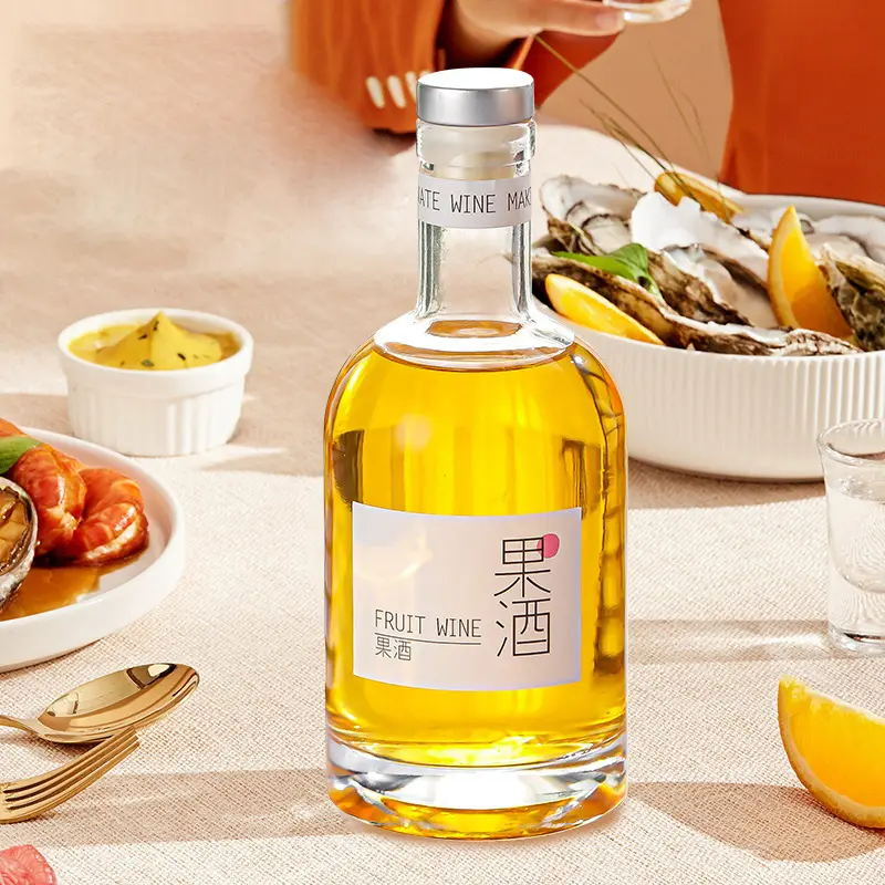 Whisky Vodka Spirit Glass Wine Mini Liquor Bottles 250ml 375ml 500ml 750ml