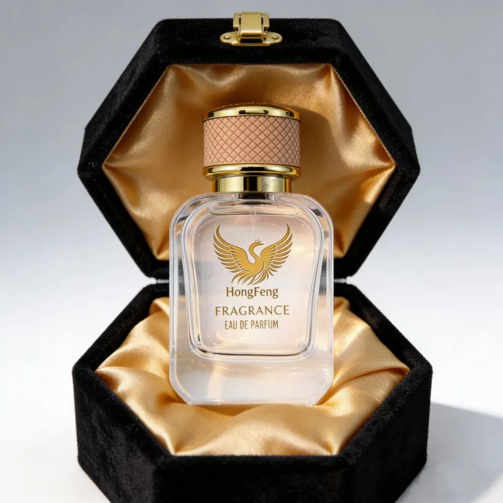 Luxury 30ml 50ml 100ml Empty Square Perfume Glass Bottle with Box Packaging