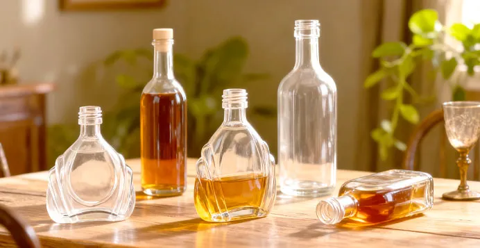 Glass Bottle Detail 1