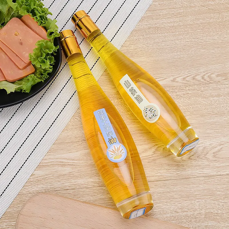 Glass Oil Bottle View 5