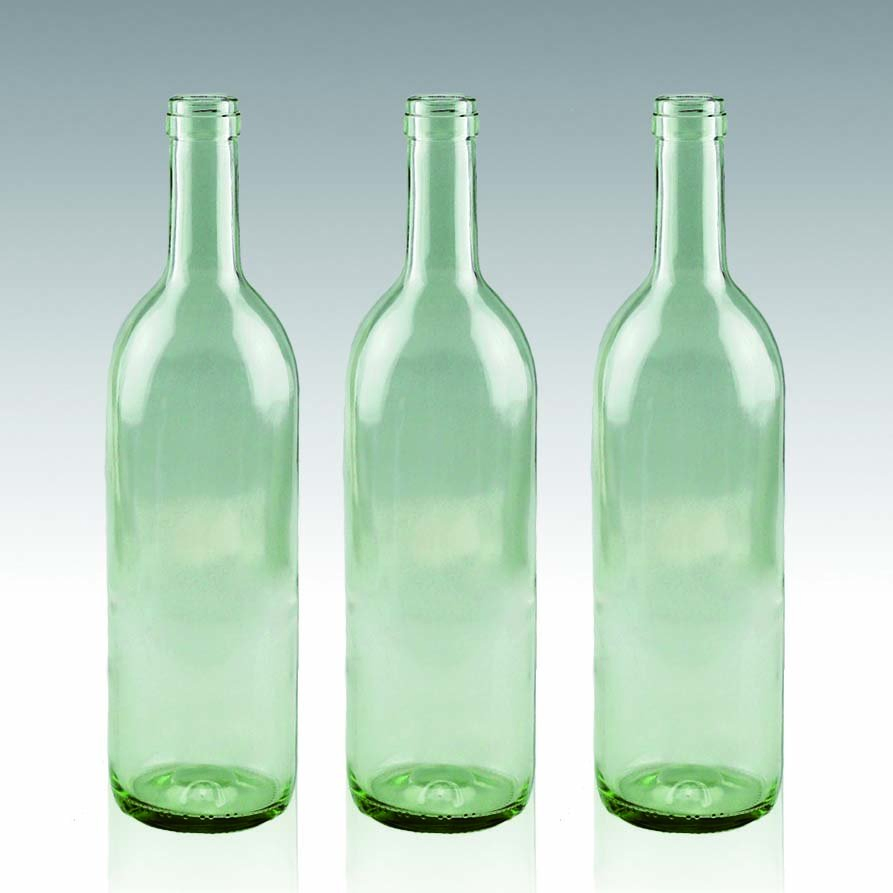 Customizing Clear Glass Alcohol Bottle Wine Bottle Spirit Bottle