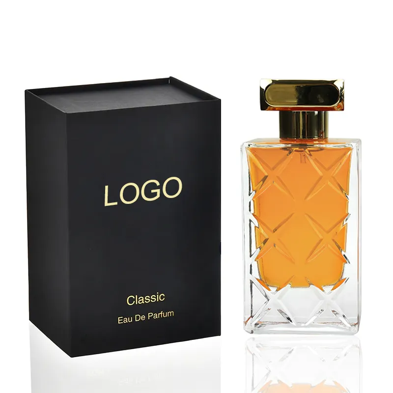 80ml Patterned Glass Bottle 5