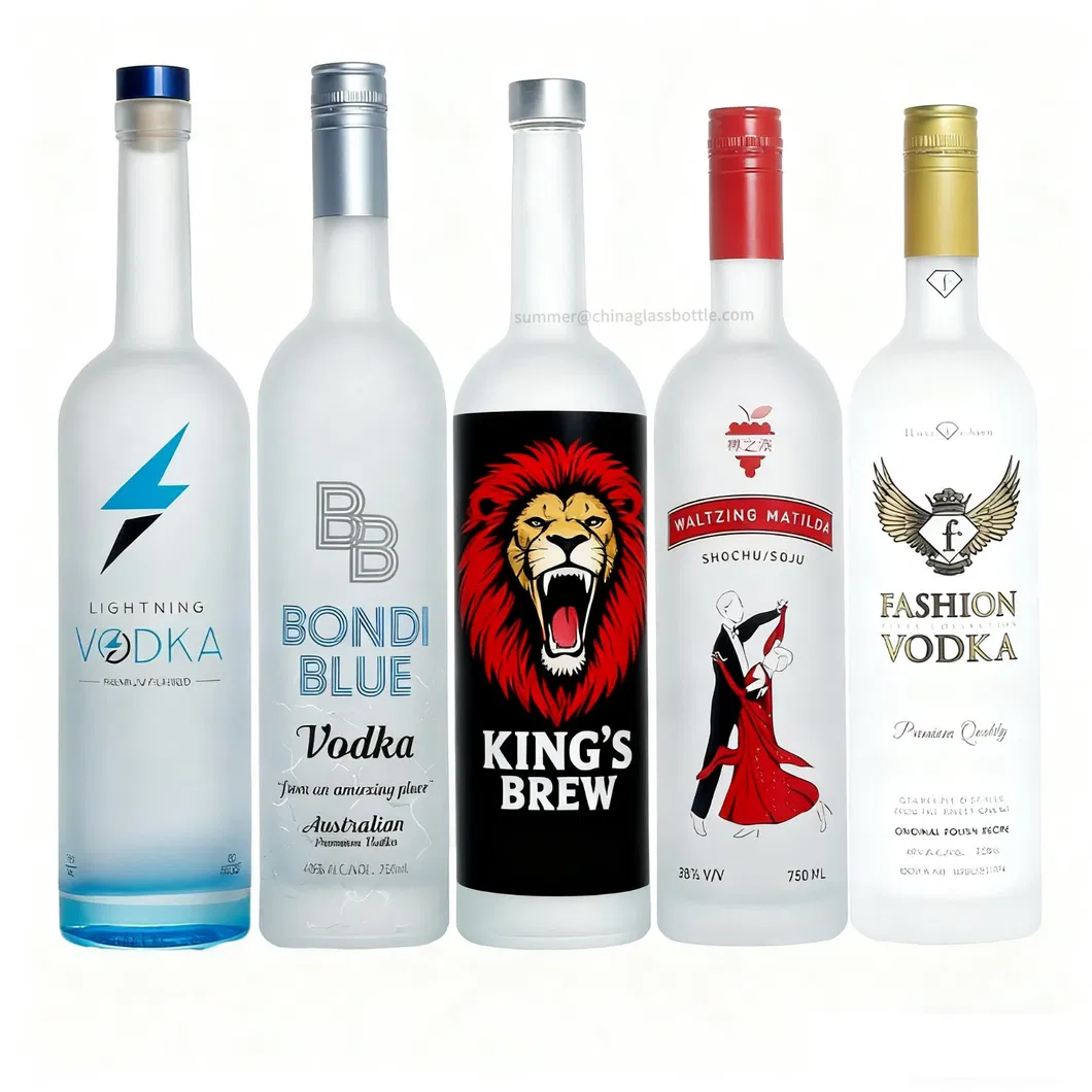 Glass Liquor Bottle Detail 1