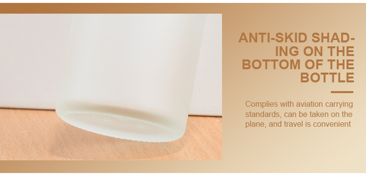 Frosted Glass Bottle for Cosmetic