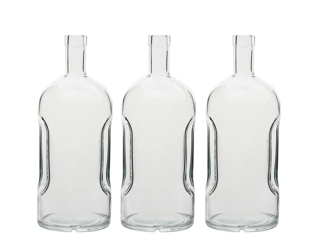 1.75L Extra Flint Glass Bottle