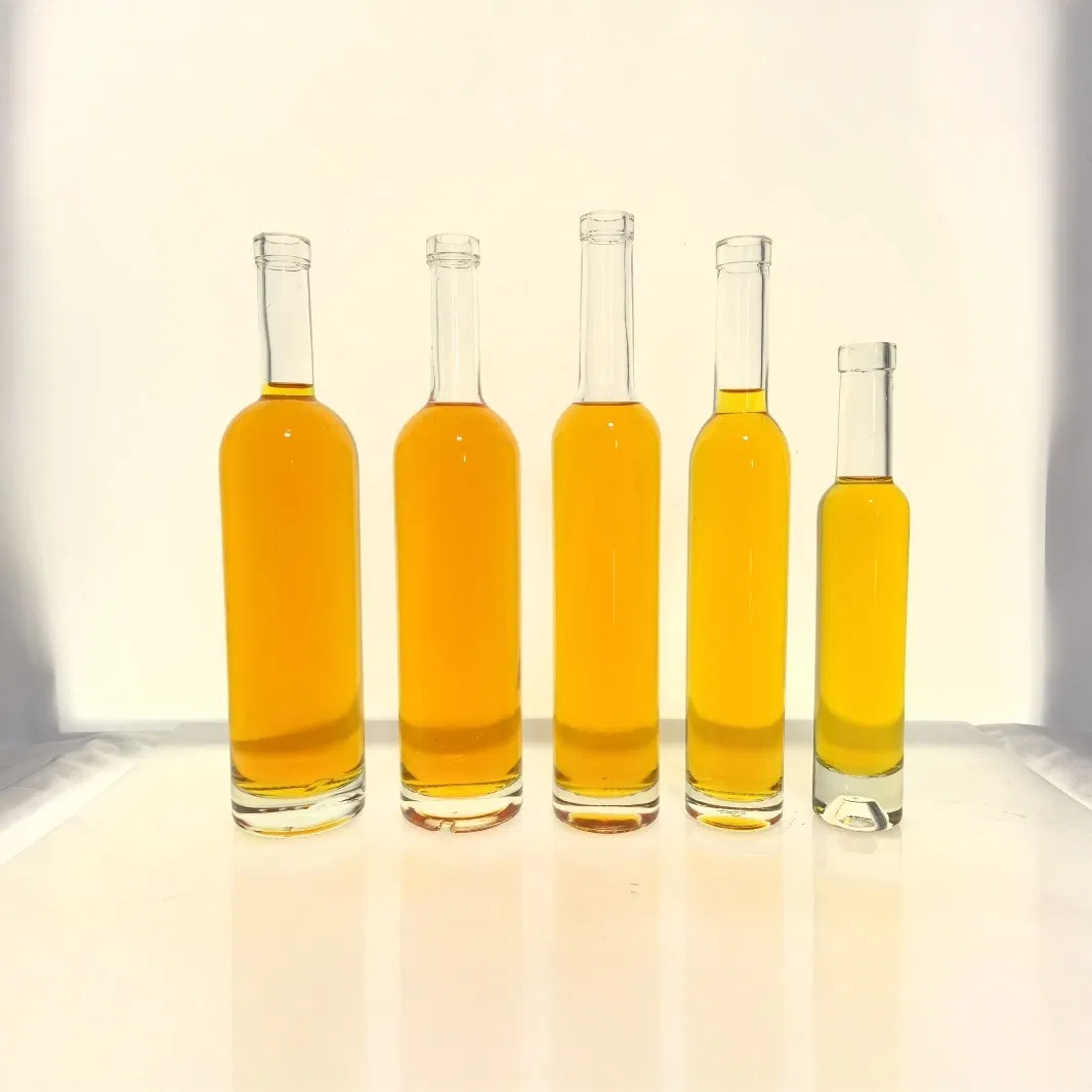 Custom Wholesale Vodka 700ml 750ml Glass Bottle Extra Flint Gin Tequila Whisky Brandy Spirit Liquor Glass Bottle