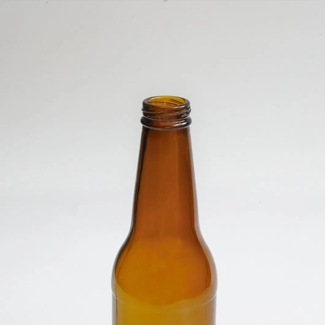 Amber Beer Glass Bottle