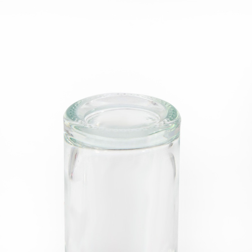 Custom 100ml Mini Luxury Print Logo Whisky Whiskey Gin Rum Vodka Tequila Liquor Spirits Alcohol Glass Bottle