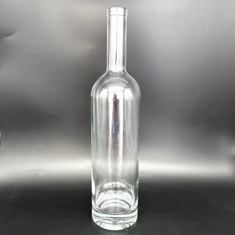 700ml 750ml 1000ml High Flint Fancy Vintage Empty Tequila Spirit Glass Bottles