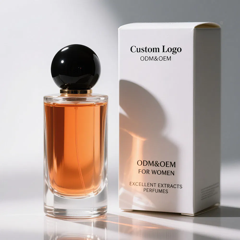 Wholesale Luxury Round 30ml 50ml 100ml Empty Glass Perfume Bottle for Women Men with Pump Sprayer