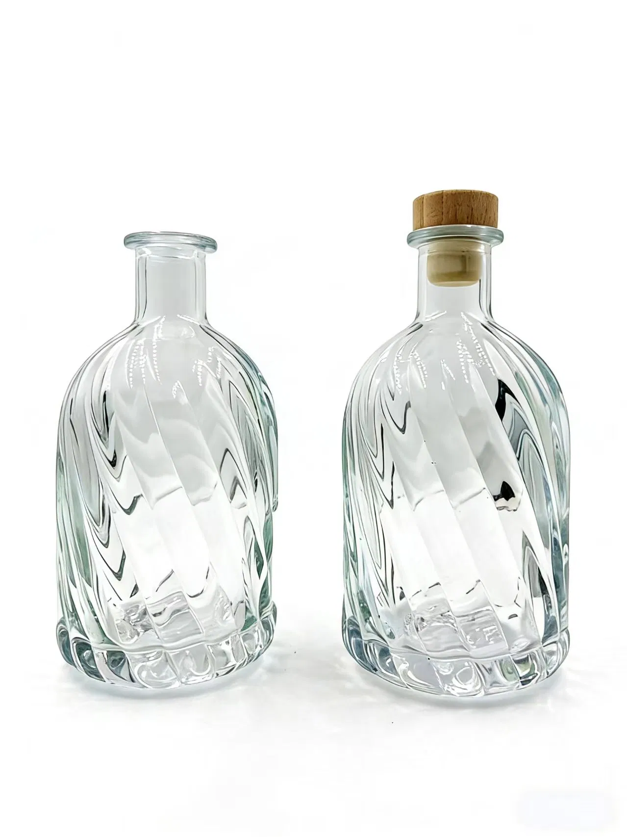 The Popular 750ml Spirit Gin Whisky Vodka Brandy Liquor Super Flint Glass Bottle