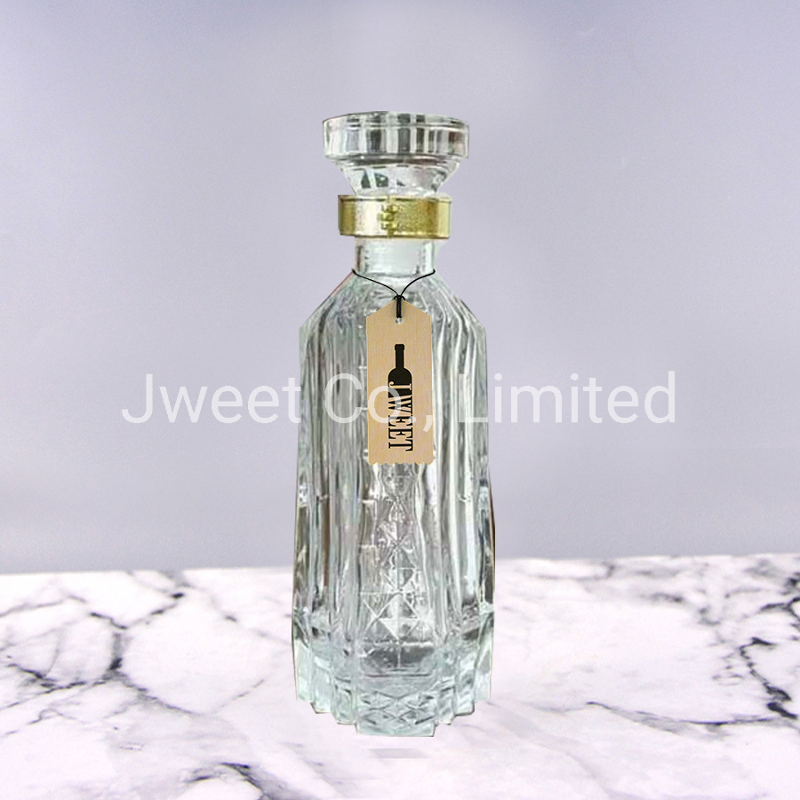 Customized Unique Luxury Liquor Glass Bottle