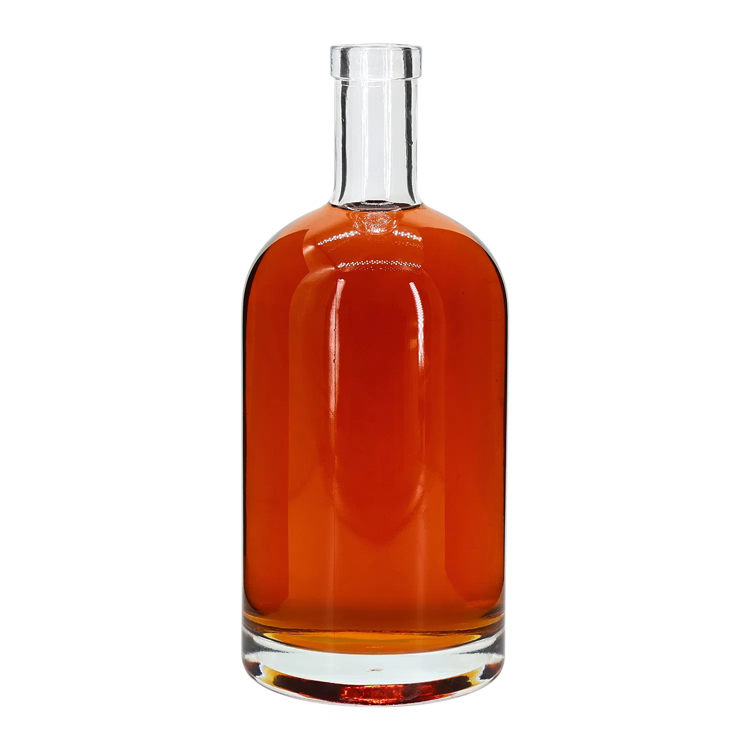 Custom Frosted Screen Printing 750ml 75cl 700ml 75cl Whiskey Glass Bottle