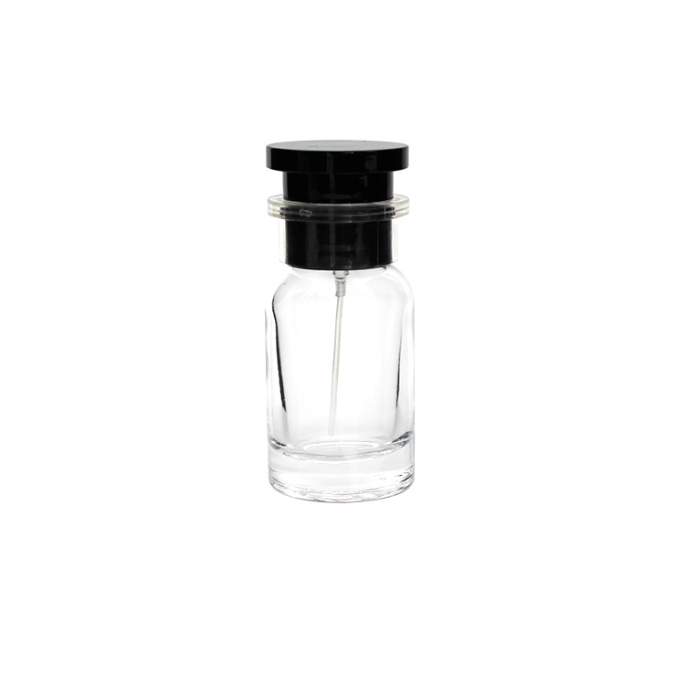 Thick Base Empty Glass Perfume Bottle with Lids OEM ODM